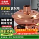 炊老爷铜火锅碳电两用家用木炭老式插电老北京涮肉鸳鸯锅具纯铜锅火锅
