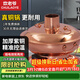 炊老爷铜火锅碳电两用家用木炭老式插电老北京涮肉鸳鸯锅具纯铜锅火锅