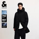 杰克·琼斯（JACK&JONES） 男装秋冬羽绒服中长款加厚保暖外套鸭绒宽松休闲潮连帽225312016
