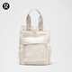 lululemon丨Convertible 女士小款多功能抽绳水桶包 LW9GB0S 浅象牙白/顽趣卡其/金 O/S