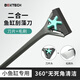boxtech鱼缸刮藻刀无死角清理清洁长柄清洗神器除藻刀内壁清洁工具清洁刷 【便捷更换刀片】X2刮刀33cm+清洁毛刷+赠5刀片套装