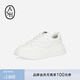 ASH【明星同款】女鞋IMPULS时尚松糕底小个子时尚百搭增高厚底小白鞋 白色 37 （脚瘦拍小一码）