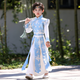 小淘孩唐装男童中国风古风儿童汉服古装国学男孩端午演出服SMD21  160