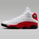 Jordan 男子篮球鞋AJ 13 RETRO高级感潮流运动鞋414571-102白红43