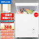 日普（RIPU）小冰柜家用小型一级能效 冷藏柜冷冻柜两用冰柜小型租房家用小冰箱小型冷柜 118升 【囤货推荐 升级减霜85%】
