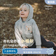 white wheat儿童2026春秋新款外套厚男宝外衣女宝宝纯棉秋季上衣服 灰色 100 cm