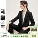 尚都比拉职业通勤西装套装女春秋季正装免烫抗皱外套裤子面试两件套西服