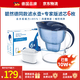 QXIN【德国品牌】适配碧然德（BRITA）进口过滤家用净水器家用净水壶滤水壶海洋系列专家版滤芯套装 净水壶+加强去垢85% 第四代专家版 【6芯】