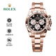 劳力士（ROLEX）宇宙计型迪通拿系列手表男表机械表送爱人纪念日父亲节奢侈品礼品 M126505-0002玫瑰金黑盘钻刻 40mm 保卡时间：近2月卡