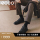 爱步（ECCO）正装鞋 增高牛皮休闲皮鞋男 雅仕男鞋系列207124 黑色42