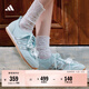 adidas「冰淇淋T头鞋」VS JOG 2.0薄底运动鞋男女阿迪达斯轻运动   浅天蓝/金属银/亮白 (推荐女生选小半码)   37