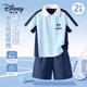 迪士尼（Disney）童装儿童套装夏季薄款运动速干男孩T恤夏装宽松时尚百搭男童短裤