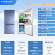 万宝小冰箱家用双门迷你小型电冰箱租房宿舍用小户型 多种规格可选 155升 (500*524*1349) mm