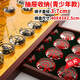 力颂（LISONG）水晶象棋实木棋盘学生折叠透明抽屉套装透明大号有机玻璃中国 棋子3.7+抽屉折叠木棋盘(青少年)