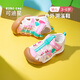 kids.ing可迪星女宝宝凉鞋夏季小童儿童运动包头网面软底溯溪凉鞋 粉色 24