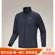 始祖鸟（ARC'TERYX）男士KYANITE LT系列 轻量超轻高性能 户外超轻软壳抓绒衣外套男 Black Sapphire/蓝黑色 M（现货速发） 建议135-155斤