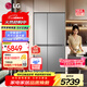 LG664升对开双门电冰箱风冷无霜低噪节能变频 智能电脑控温分类保鲜 大容量冷藏冷冻超薄家用防串味 【2024款御冰系列】银系S674MPY11D