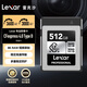 雷克沙（Lexar）512GB CFexpress Type B存储卡 读3600MB/s 适配富士佳能尼康 8K流畅录制 4.0高速接口 （SILVER）