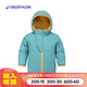 迪卡侬儿童滑雪外套棉服夹克户外防水保暖男女童穿棉服 【幼儿】绿色 90cm
