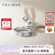 谢瑞麟（TSL）520礼物铂金对戒情侣结婚对戒车花工艺指环男女BF528-BF529 女款（13号圈口）