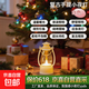 复古迷你小灯led电子蜡烛手提小夜灯桌面小台灯煤油灯拍照道具 复古欧式宫灯-白色