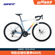 捷安特（GIANT）新款PCR LTD 2碳纤维前叉20速二代CD油碟全内走全能型公路自行车 紫灰蓝/浅雪晴白 700C×480MM M 建议171-181cm