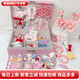 山头林村hello kitty发夹礼盒KT50件套可爱KT猫发饰套装生日礼物学生公主 随机30个KT三丽鸥发抓夹礼盒款 热卖款
