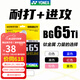 YONEX尤尼克斯羽毛球线BG80线65线66U日本进口高弹耐久清脆yy专业比赛 BG65Ti 进攻+耐打 红色 暴力扣杀