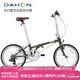 大行（DAHON）D7折叠自行车20英寸7速复古车城市男女休闲通勤运动单车HAC071 橄榄绿