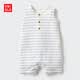 优衣库婴幼儿宝宝爬爬服/无袖婴儿衣服连体衣26春夏新款483022 65 宝蓝色 90cm