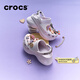 卡骆驰（CROCS）复古虹彩小鲸鱼洞洞鞋外穿厚底凉鞋时尚女鞋沙滩鞋|213220 葡萄冰-5DK 36 /37(230mm)