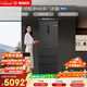 博世（BOSCH）全域智净M6 406升多门冰箱嵌入式 小户型 魔术变温铂金抗菌 KMF40A97TI 国家补贴