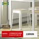 宜家（IKEA）TRANNO佳诺餐凳家用可叠放吧台凳小户型家用 白色松木凳