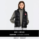 加拿大鹅（Canada Goose）Cypress 女士羽绒马甲户外休闲外套大鹅羽绒服 2237L 61 黑色 L