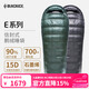 黑冰（BLACKICE）E系列鹅绒信封式睡袋户外露营成人羽绒睡袋 E700(新标准)松绿/L