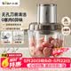 小熊（Bear）绞肉机家用小型 绞肉绞菜多功能一体机 绞馅机 碎肉机搅肉拌机打肉馅无孔刀QSJ-L03H1【价保618】