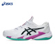 亚瑟士（asics）COURT FF 3男子全能比赛运动网球鞋1041A370-106白色/黑色40.5