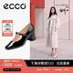 爱步（ECCO）玛丽珍鞋女鞋 倪妮同款高跟鞋浅口单鞋 型塑290963 黑色29096301001 37