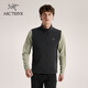 ARC'TERYX始祖鸟 ATOM VEST 防风 男子 保暖棉背心 BLACK/黑色 L
