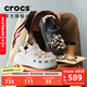 卡骆驰（CROCS）檀健次同款经典泡芙洞洞鞋百舒适男沙滩鞋女鞋休闲鞋|207521 黑色-001(含智必星) 37 (230mm) 38