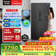 松下（Panasonic）【焕新补贴】大白鲸超薄505L冰箱大容量嵌入式对开门风冷无霜家用电冰箱 一级能效自由制冰 格调灰 NR-TB51WPA-H