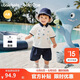 巴拉巴拉童装儿童短袖套装婴儿夏装2026新款男童宝宝Polo衫两件套t恤裤子