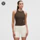 lululemon丨Ribbed Nulu 女士罗纹工字背心 LW1GDTS 胡桃棕 S