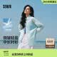 森马（Semir）长袖衬衫女夏季中长款oversize防晒衣落肩松弛感衬衣101325105002