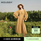 moussy 【刘亦菲同款】南法度假风碎花浪漫优雅连衣裙028ISX33-3711 070米色 S