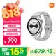 小米（MI）【618大促】XiaomiWatchS4银色国家补贴蓝牙通话汽车钥匙运动心率血氧监测小米手表s4男表女表