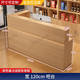 庆维鹿收银台商用餐饮店饭店酒柜吧台一体柜店铺收银桌柜台前台接待台 1.2米吧台[颜色备注联系客服]