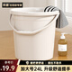 本迪水桶手提24L*1只特大容量加厚耐摔宿舍泡脚家用储水桶拖把桶洗车