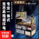 pulocinta葆易马赫乌龟缸鱼缸乌龟爬台宠物乌龟宠物生态缸专用 500*310*480*8大师套装（自带水泵滤材造景暖房电器）
