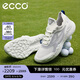爱步（ECCO）BIOM透气高尔夫球鞋稳定支撑运动鞋男 健步H5系列138004 白色41